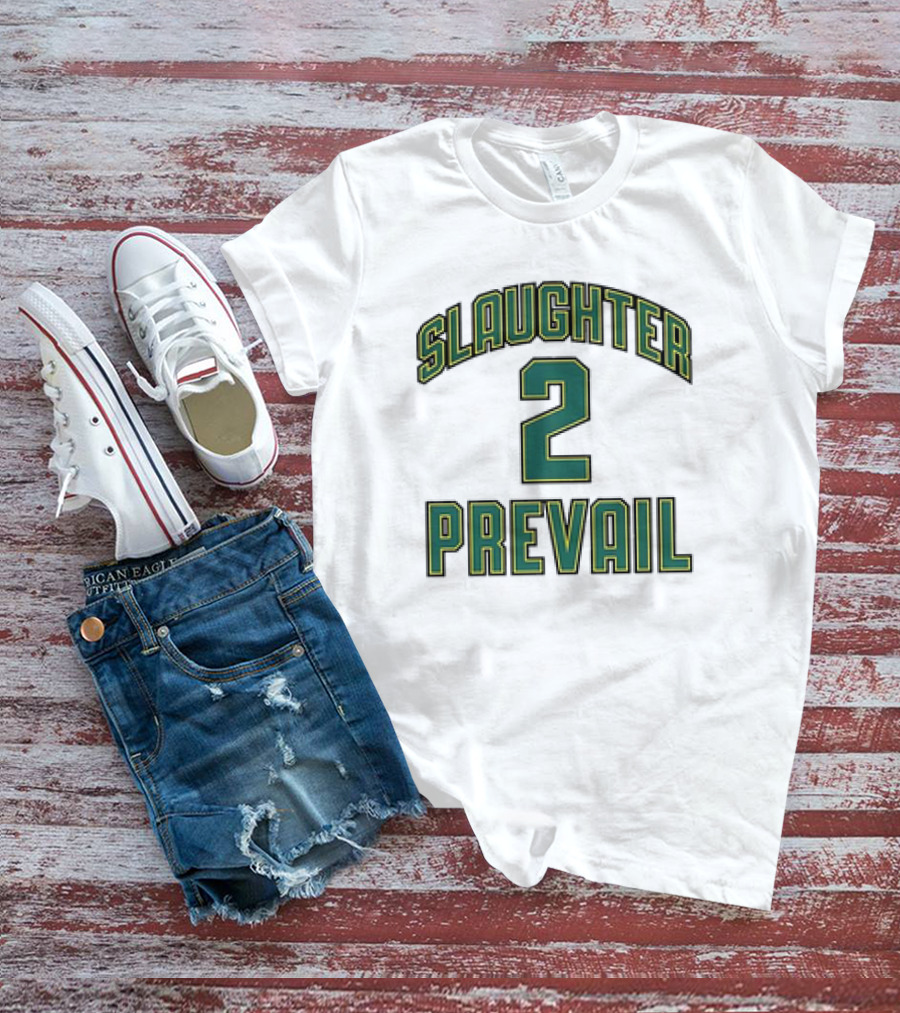 Slaughter 2 Prevail Hockey Jersey Number T-Shirt