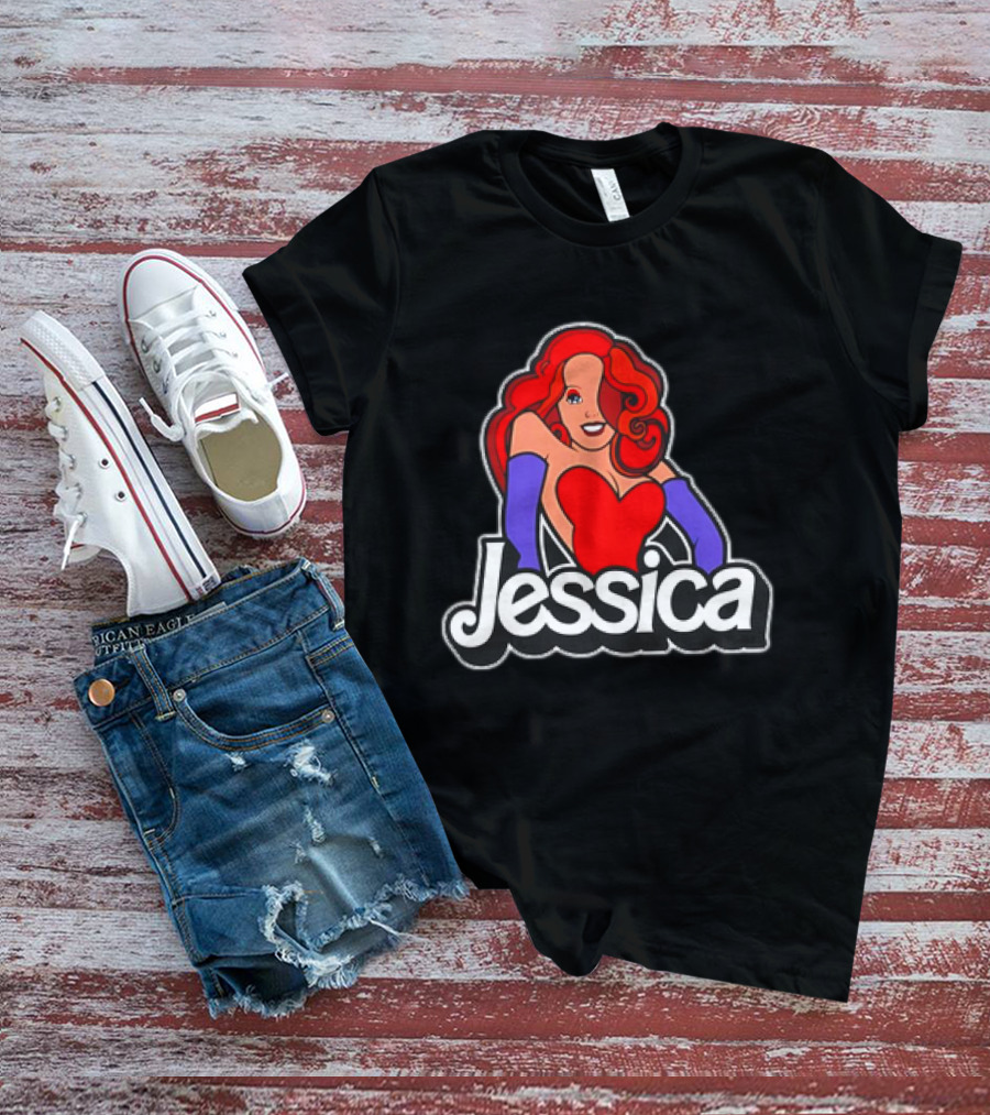 Jessie Doll Jessica Rabbit X Barbie Jessica This Barbie Isn’t Bad She’s Just Drawn That Way T-Shirt