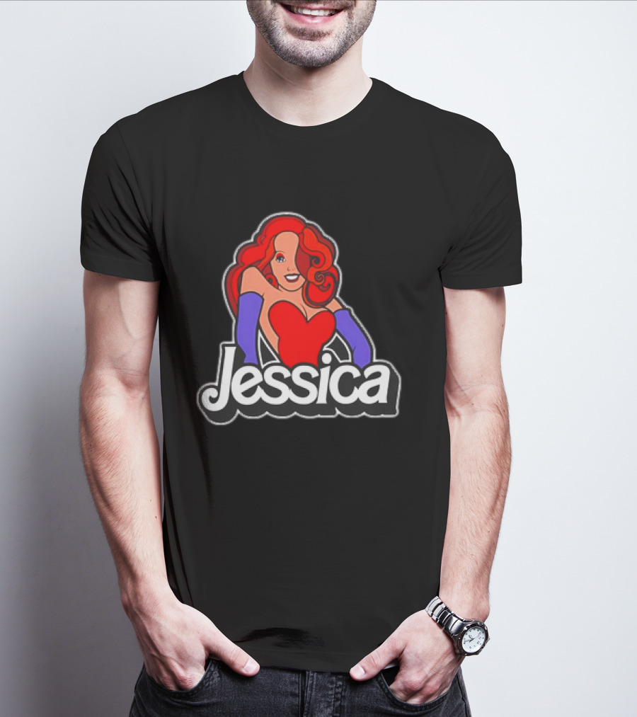 Jessie Doll Jessica Rabbit X Barbie Jessica This Barbie Isn’t Bad She’s Just Drawn That Way T-Shirt