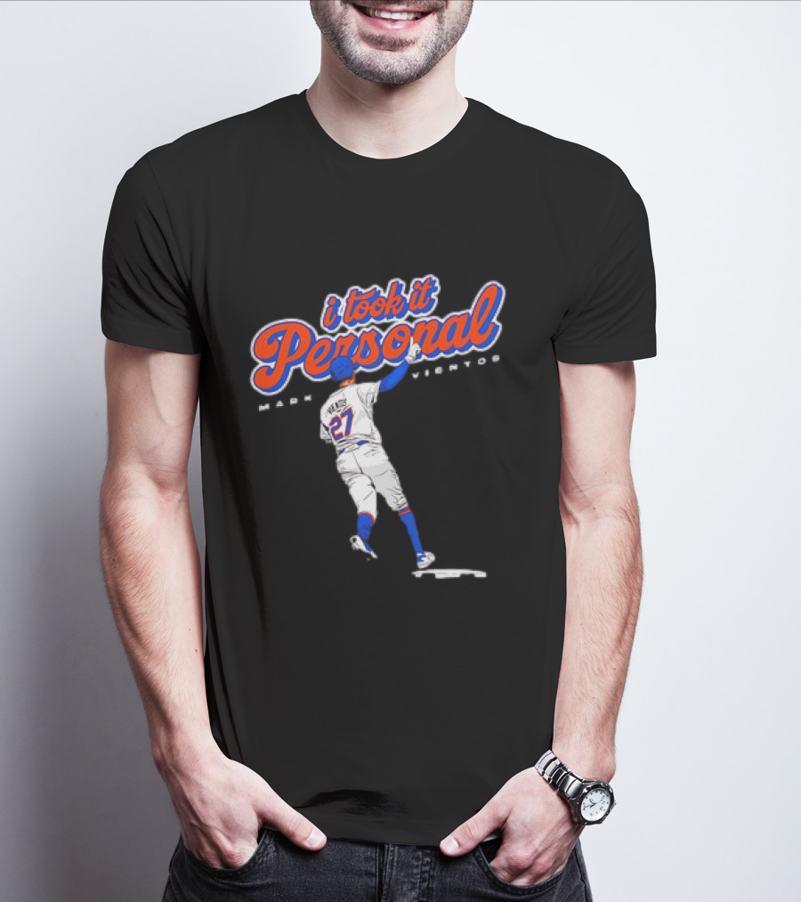 Mark Vientos I Took It Personal New York Mets Vintage T-Shirt