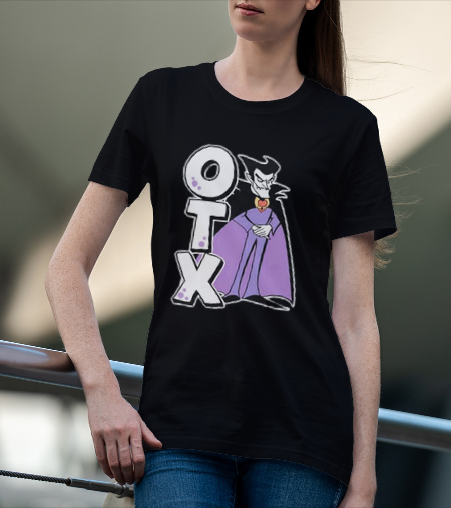 OTX Dracula Cartoon Character OhGeesy OTX Vamp T-Shirt