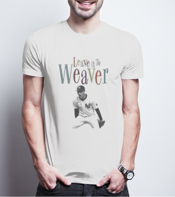 Leave It To Weaver New York Yankees Luke Weaver Pitching T-Shirt