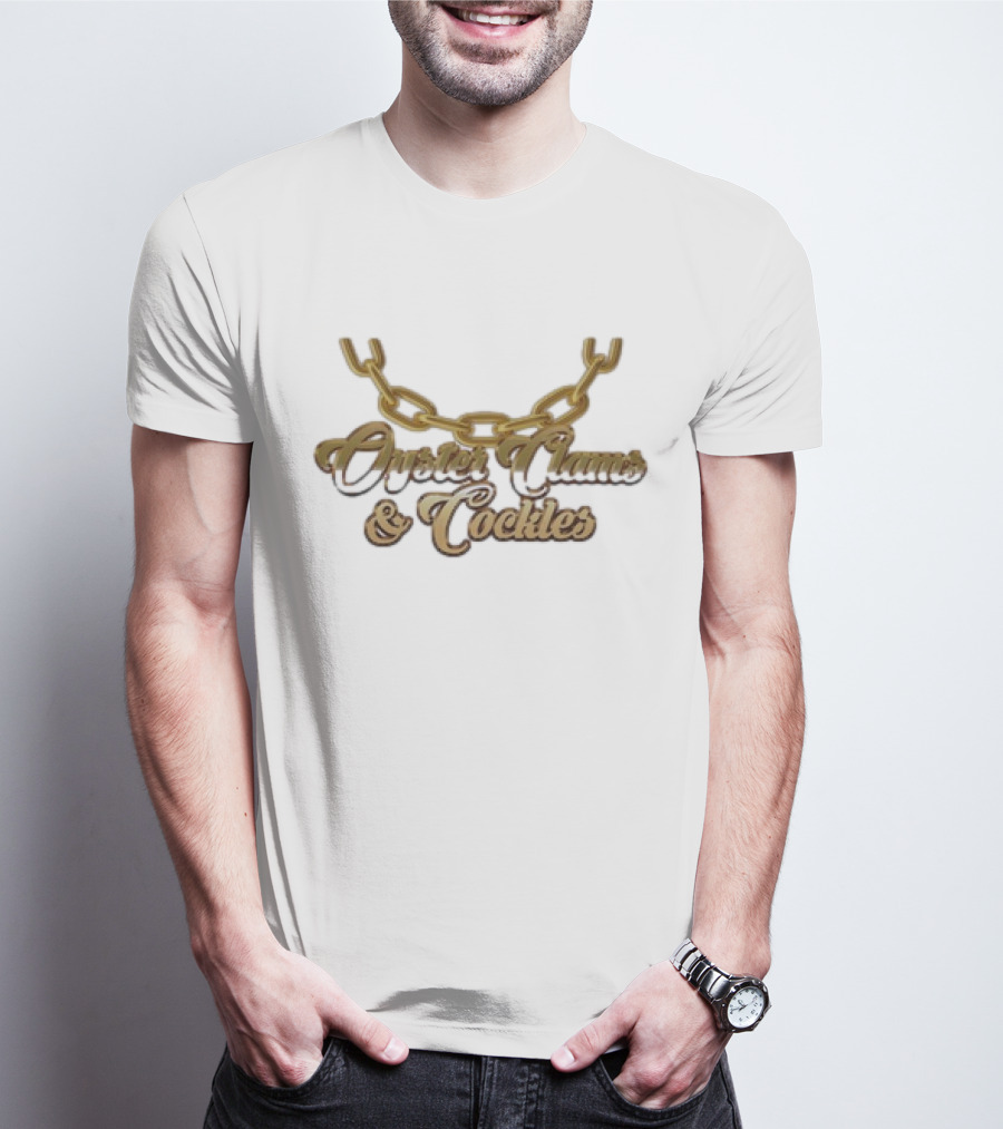 New York Yankees Oyster Clams And Cockles Chain T-Shirt