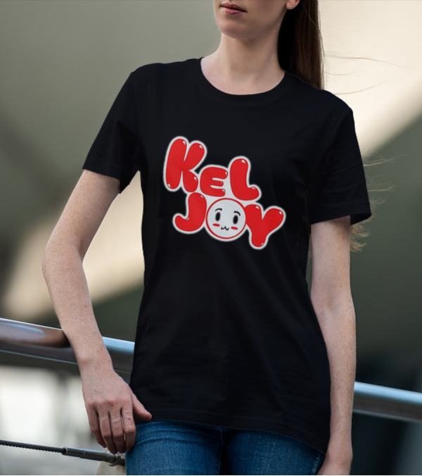 Kel Joy Cute Character Face T-Shirt