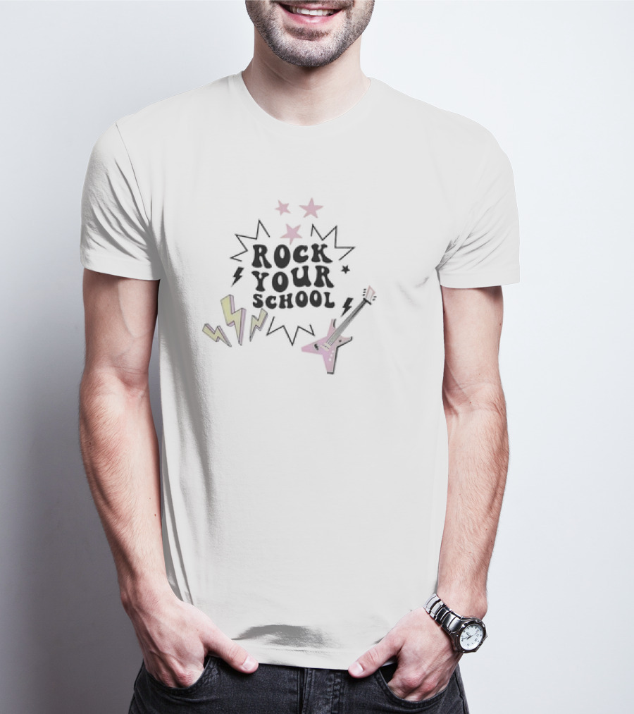 Rock Your School Music Lover School Stars T-Shirt