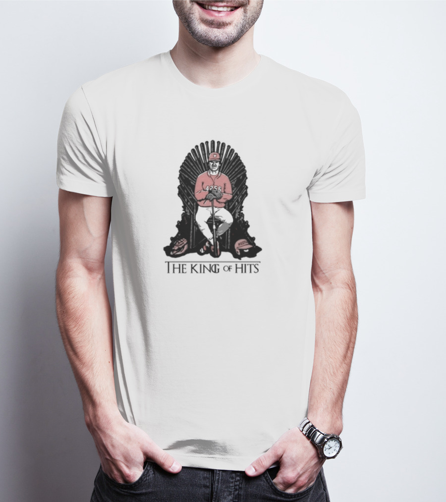 The King Of Hits 4256 Throne Baseball Legend T-Shirt