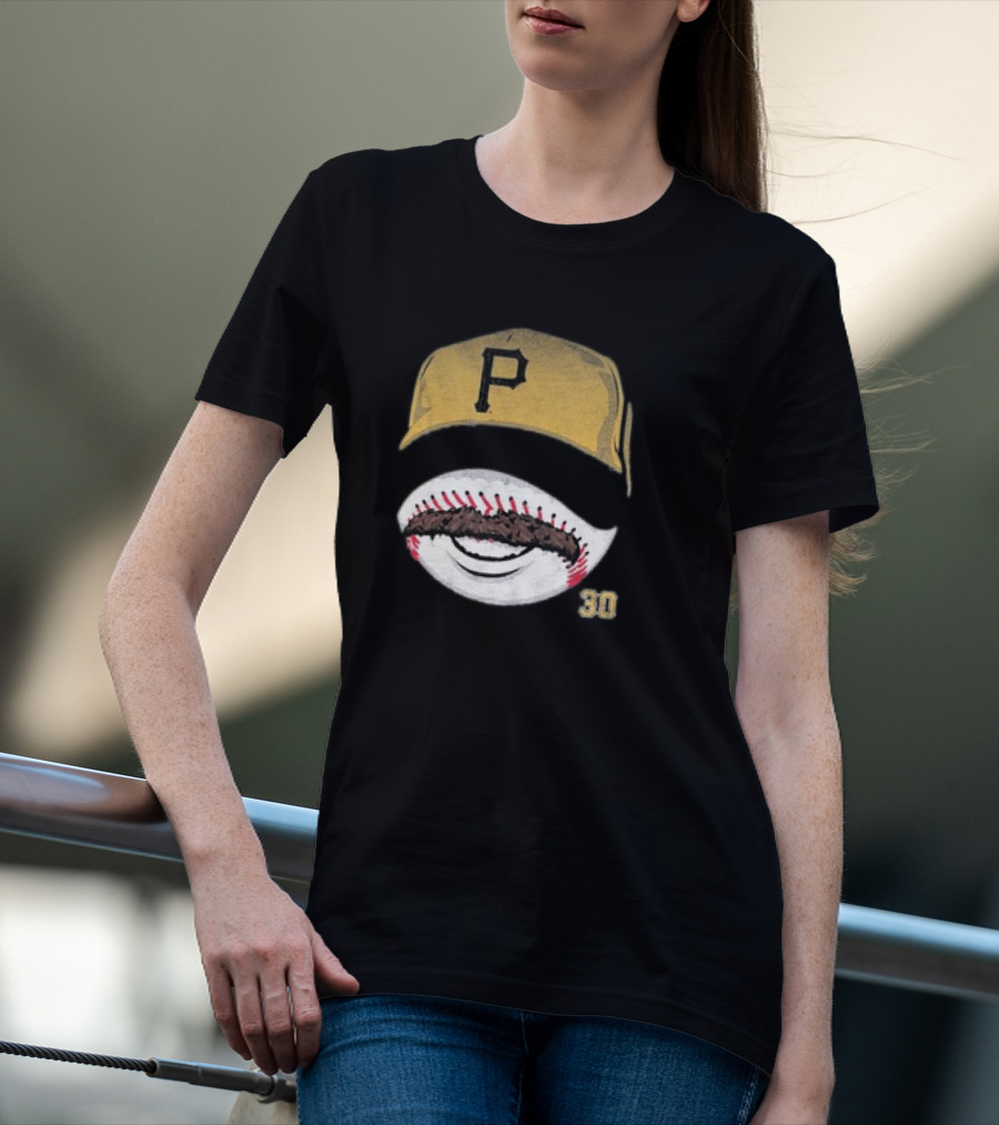 Paul Skenes Pittsburgh Pirates Mustache Baseball Cap 30 T-Shirt