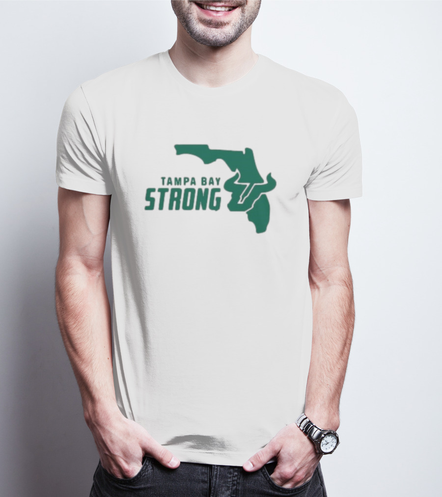 Tampa Bay Strong South Florida Bulls Hurricane Relief T-Shirt