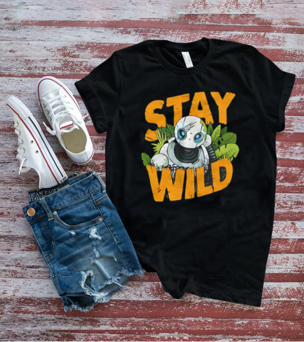 Stay Wild Roz The Wild Robot Jungle Adventure T-Shirt