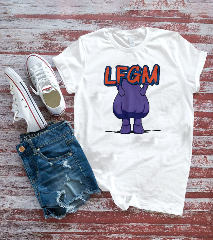 Grimace Holding LFGM Sign T-Shirt