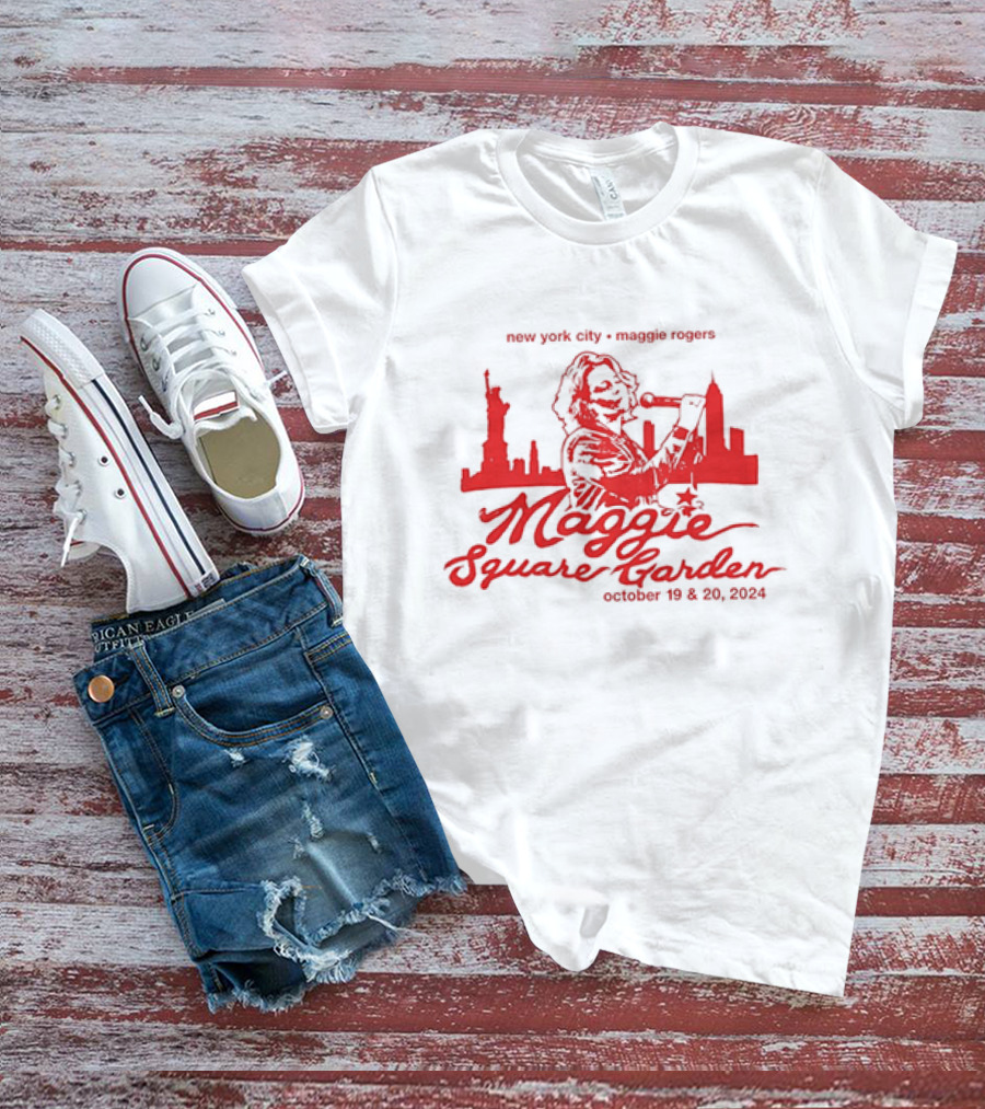 Maggie Rogers New York City Maggie Square Garden October 19 And 20 T-Shirt
