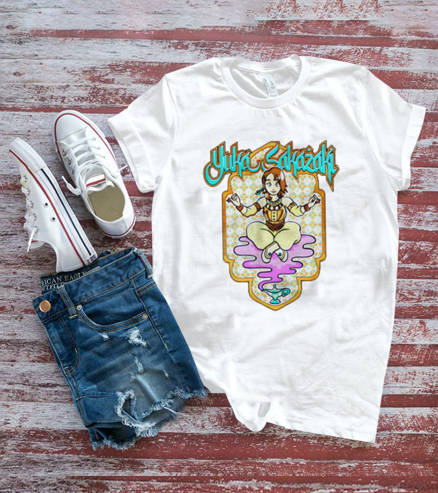 Yuka Sakazaki Floating With Magical Lamp T-Shirt