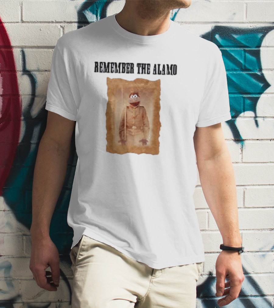 Remember The Alamo Funny Puppet T-Shirt