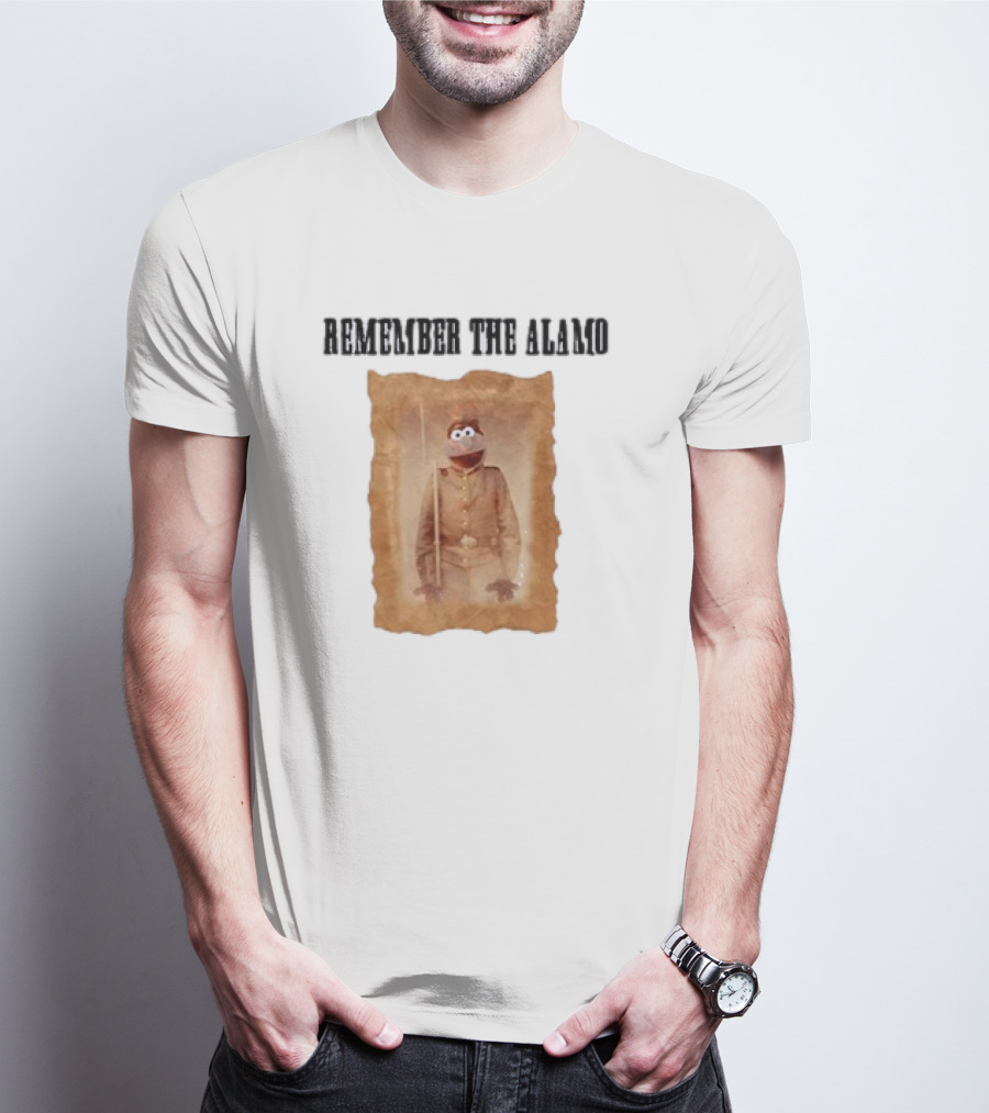 Remember The Alamo Funny Puppet T-Shirt