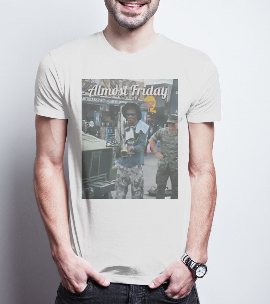 Almost Friday Rocket Launcher Fun Lamar Jackson T-Shirt
