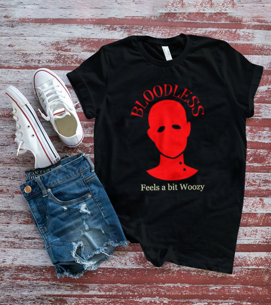 Bloodless Feels A Bit Woozy Red Mask T-Shirt