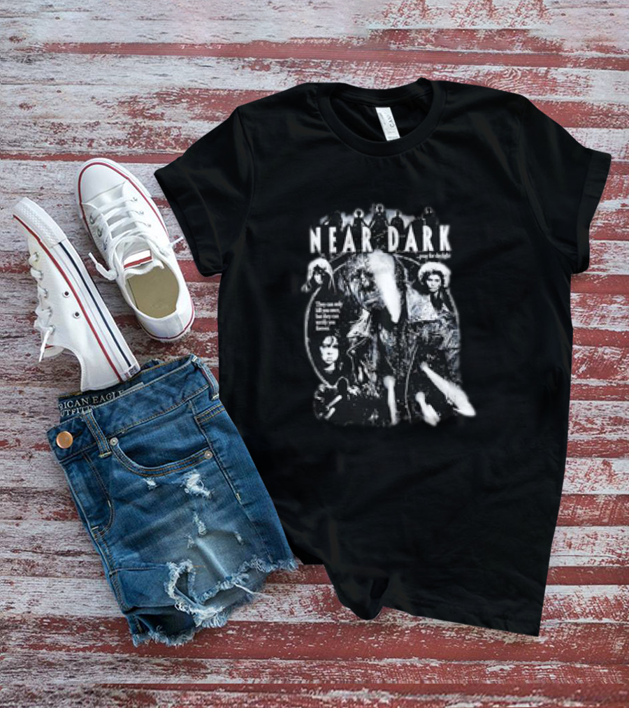 Near Dark Pray For Daylight Vampire Movie Characters Collage T-Shirt