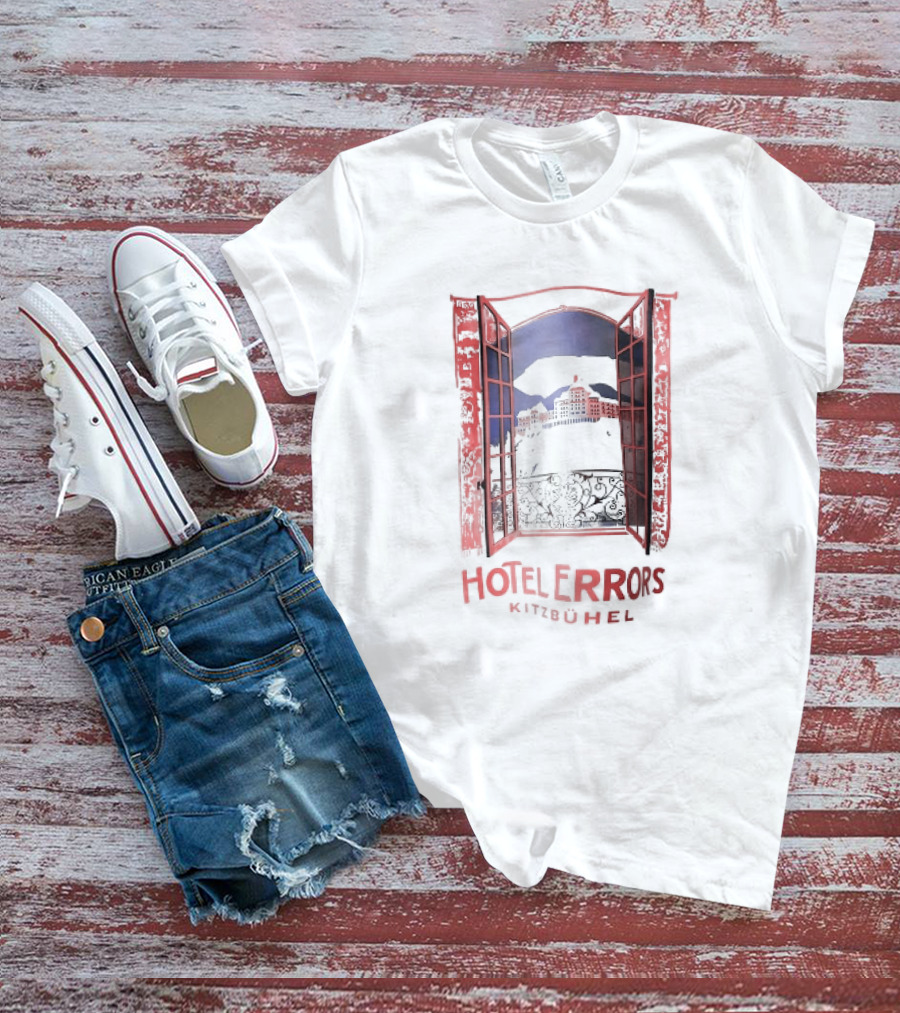 Hotel Errors Kitzbühel Mountain View Vintage Window T-Shirt
