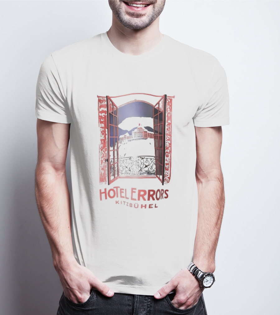 Hotel Errors Kitzbühel Mountain View Vintage Window T-Shirt