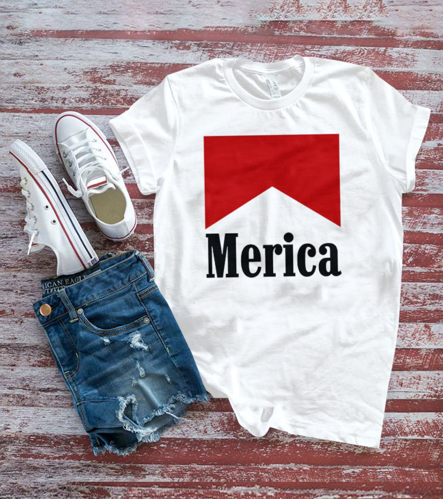 Merica Red Chevron T-Shirt