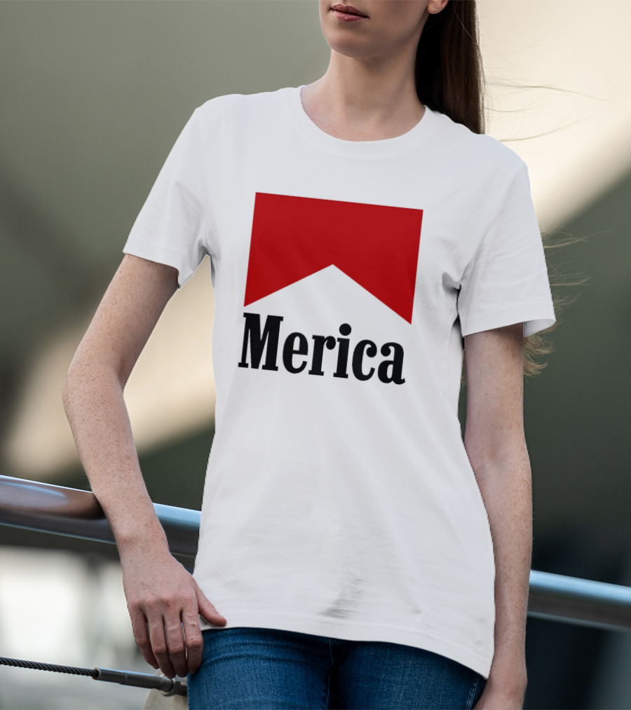 Merica Red Chevron T-Shirt