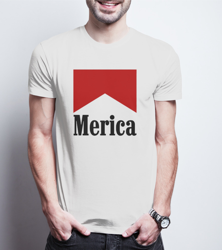 Merica Red Chevron T-Shirt