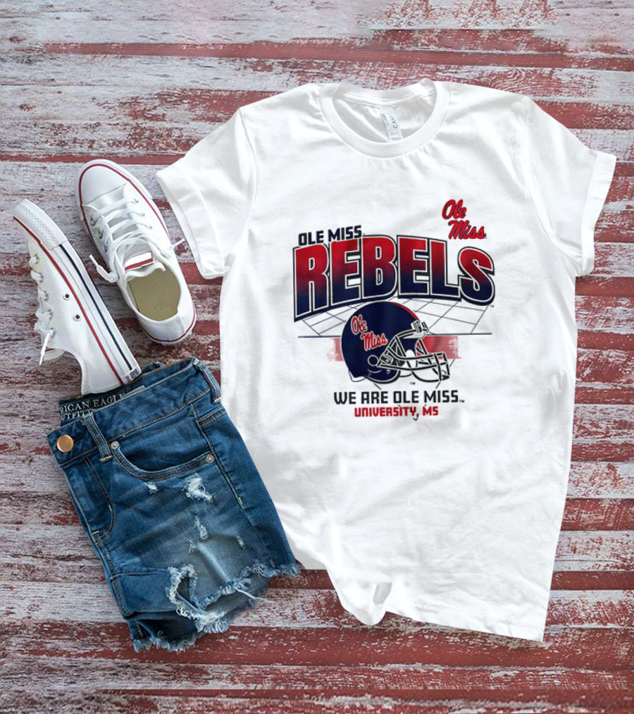 Ole Miss Rebels Football Helmet We Are Ole Miss University MS T-Shirt