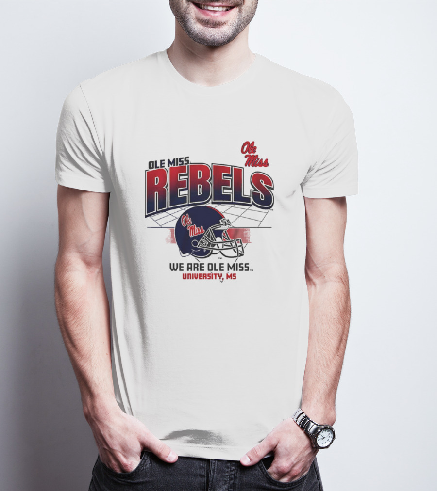 Ole Miss Rebels Football Helmet We Are Ole Miss University MS T-Shirt