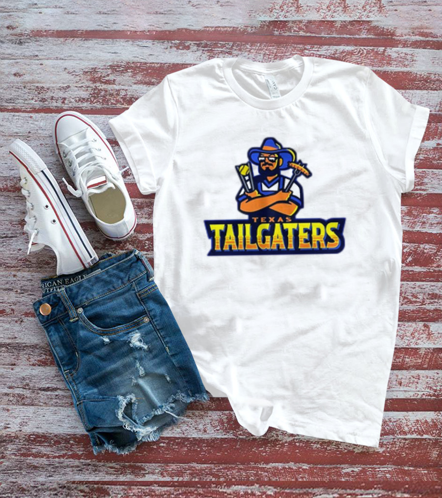 Texas Tailgaters Cartoon Logo Savannah Bananas T-Shirt