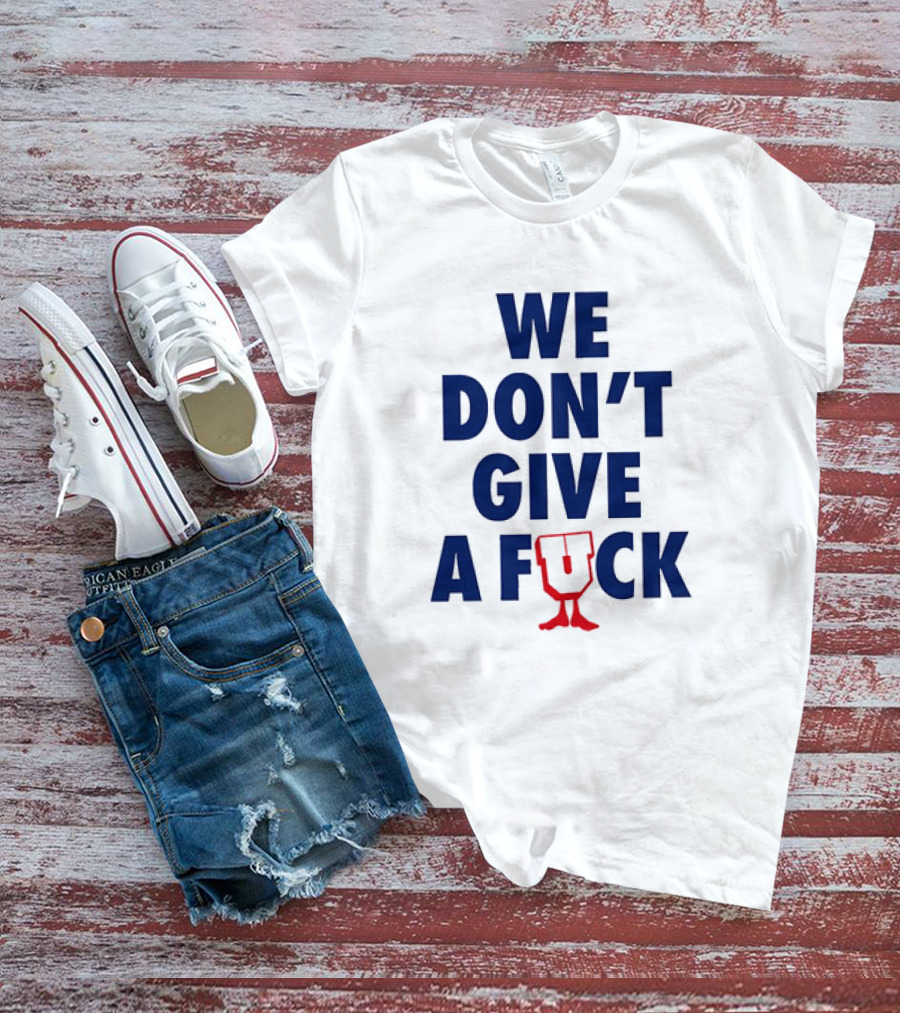 Undefeated We Don’t Give A Fck With Iconic U T-Shirt