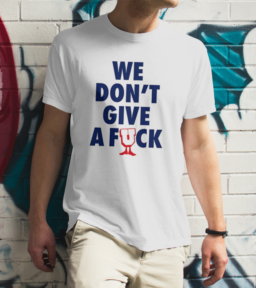 Undefeated We Don’t Give A Fck With Iconic U T-Shirt
