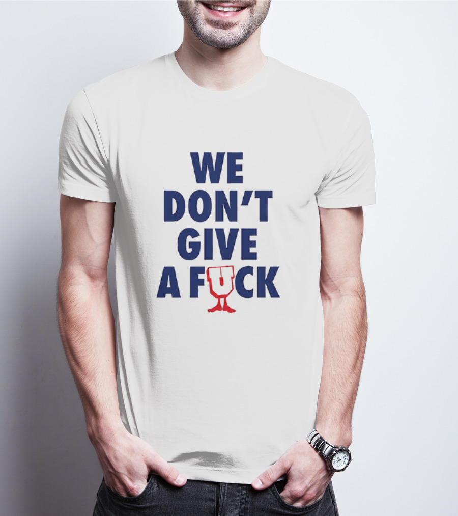 Undefeated We Don’t Give A Fck With Iconic U T-Shirt