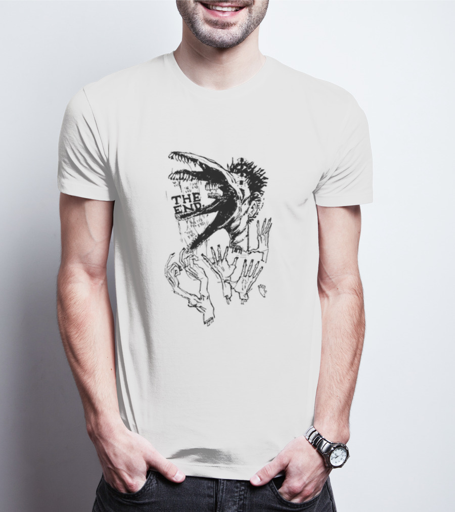 Benny’s Bogus The End Surreal Creature With Hands T-Shirt