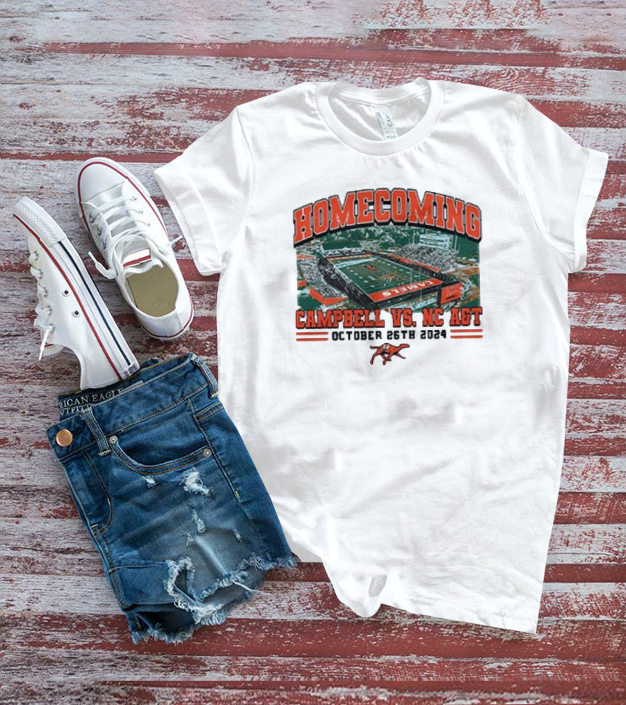 Campbell Vs. NC A&T Homecoming October 26th, T-Shirt