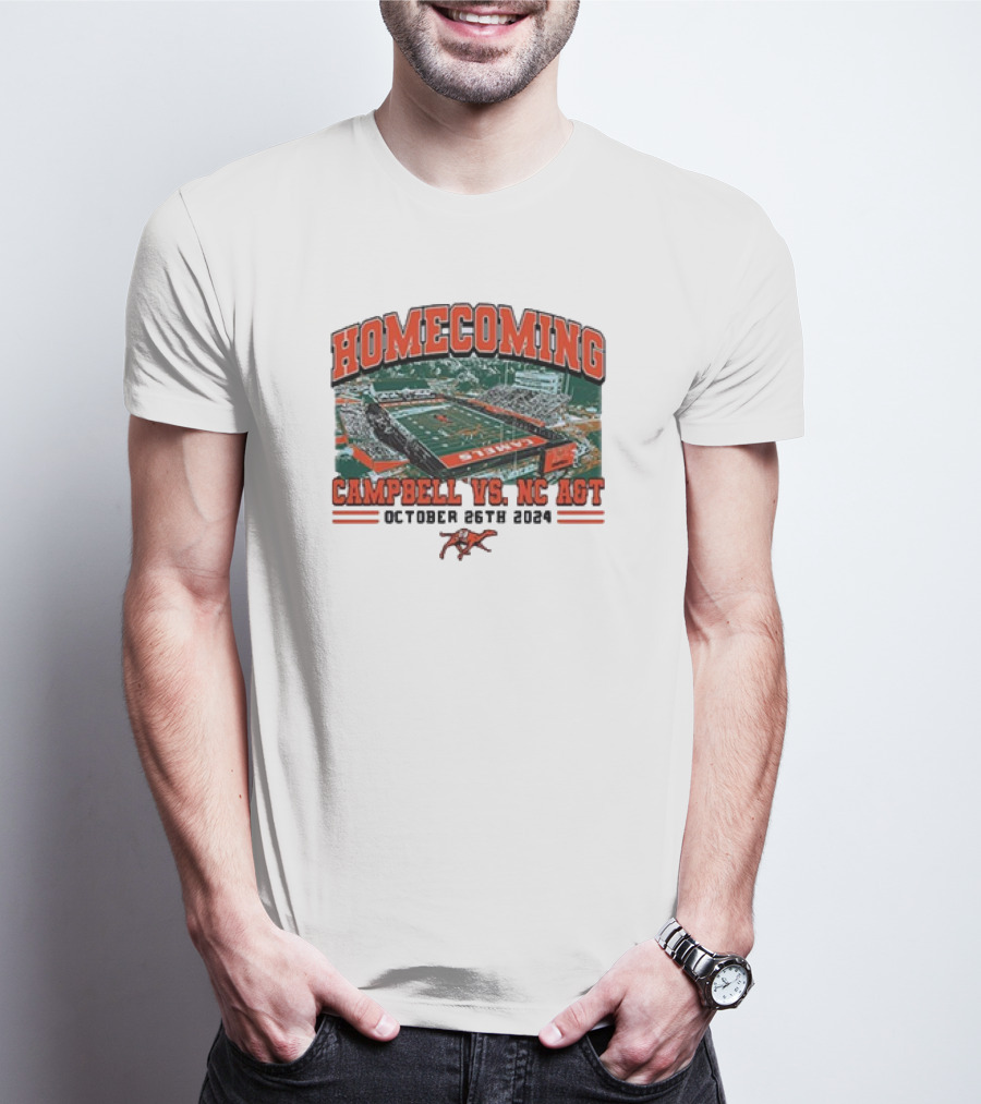 Campbell Vs. NC A&T Homecoming October 26th, T-Shirt