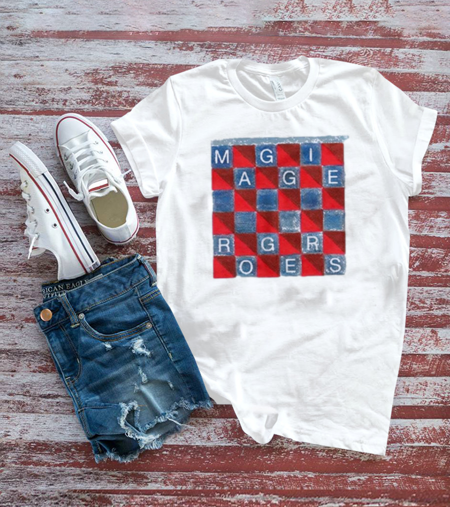 Maggie Rogers Checkmate Tile T-Shirt