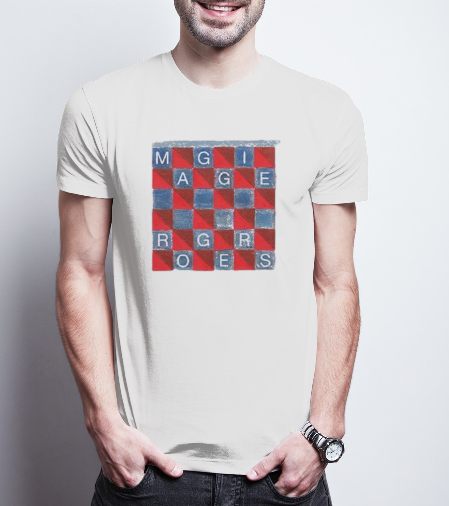 Maggie Rogers Checkmate Tile T-Shirt