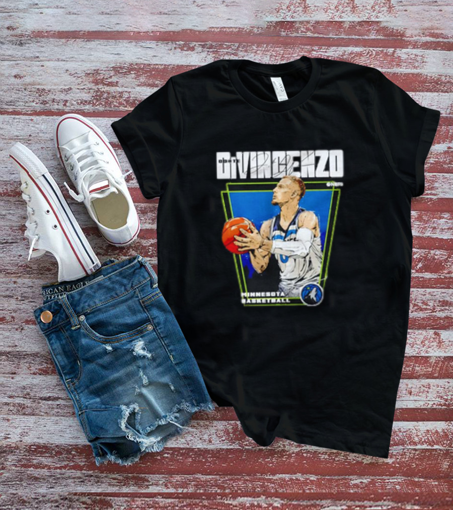 Donte DiVincenzo Minnesota Basketball Signature Player T-Shirt