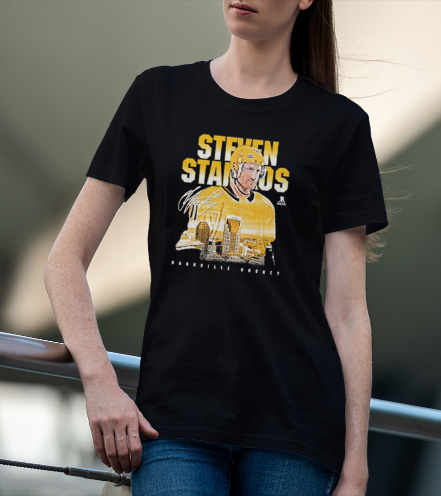 Steven Stamkos Nashville Hockey Landmark T-Shirt