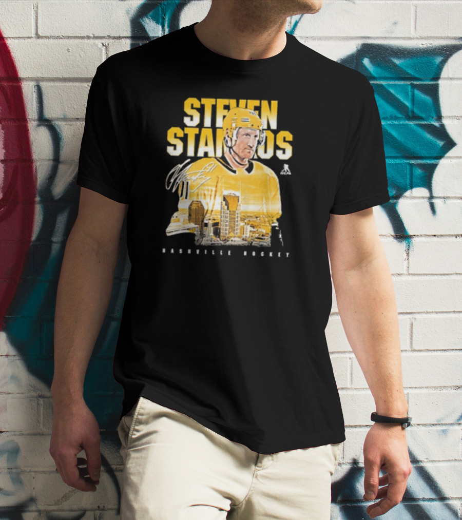 Steven Stamkos Nashville Hockey Landmark T-Shirt