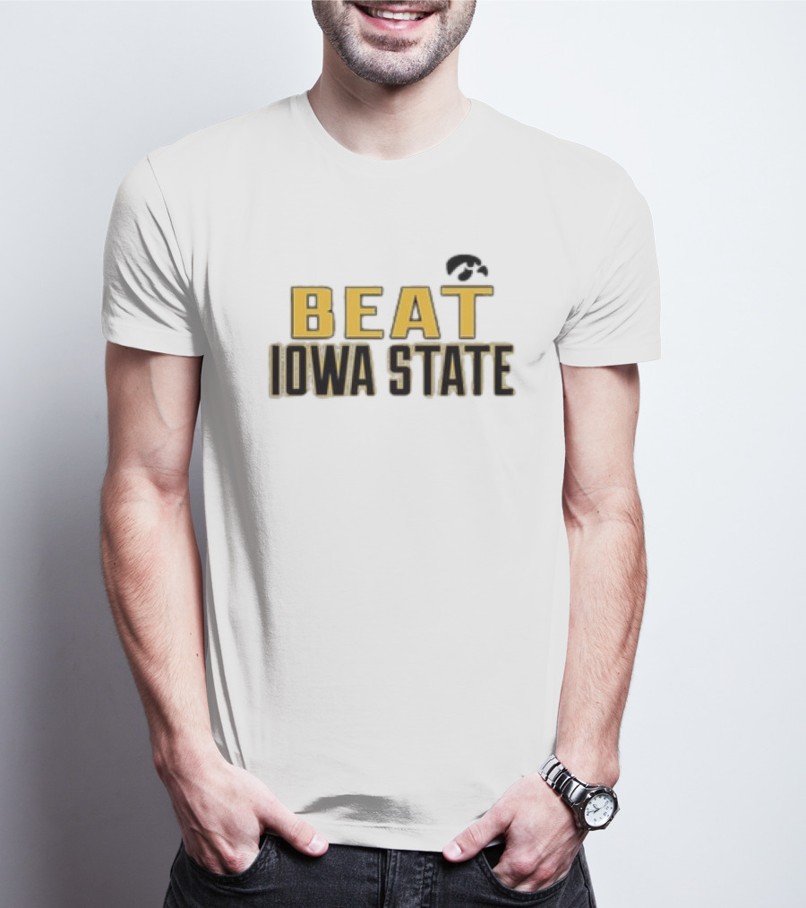 Beat Iowa State Iowa Hawkeyes Rivalry T-Shirt