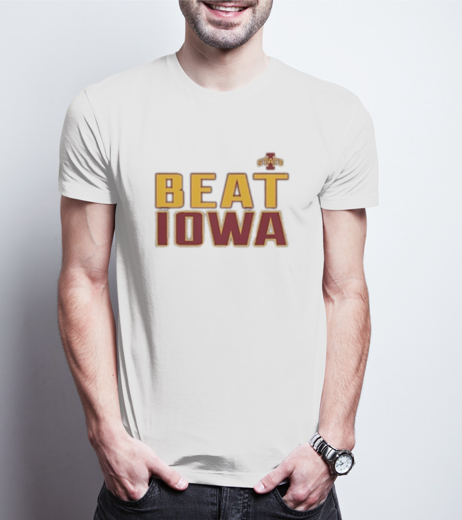 Beat Iowa State Cyclones Rivalry Hawkeyes T-Shirt