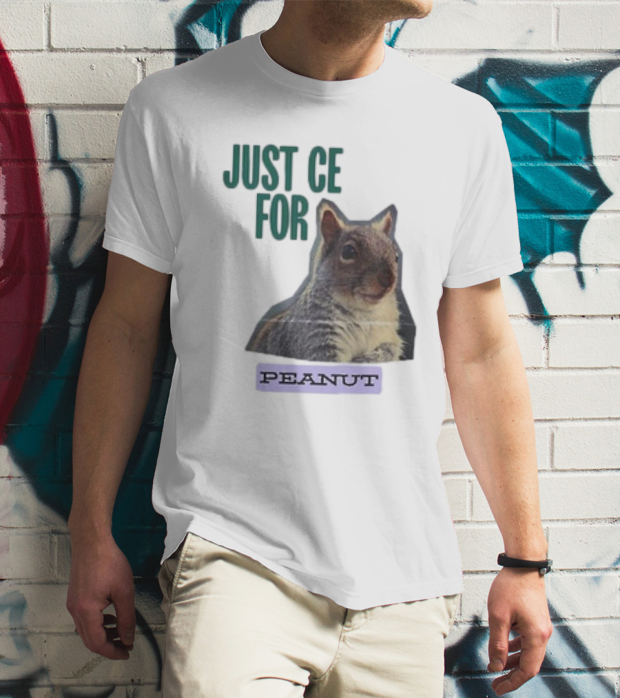 Justice For Peanut The Squirrel T-Shirt