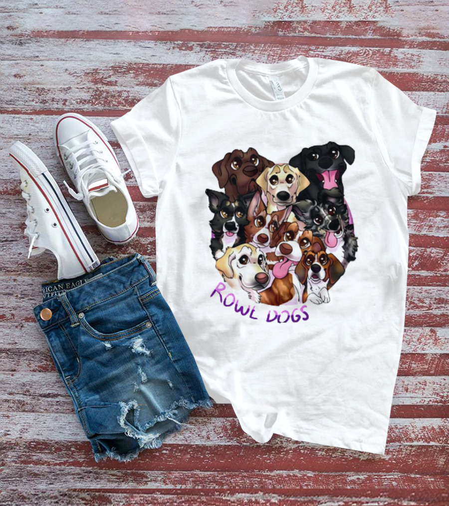 Rowe Dogs Playful Pooches Classic T-Shirt