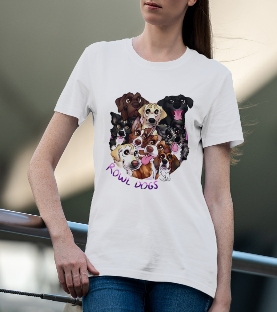 Rowe Dogs Playful Pooches Classic T-Shirt