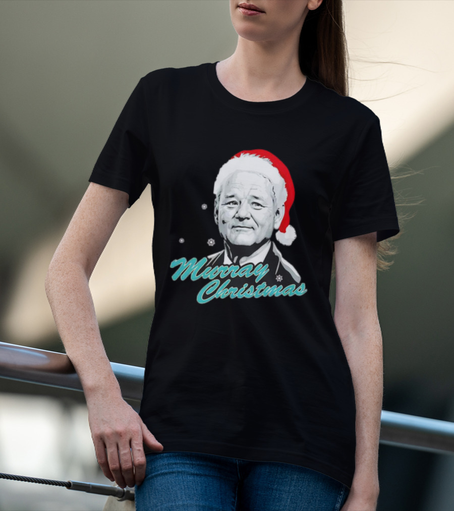 Murray Christmas Santa Hat Festive Holiday T-Shirt