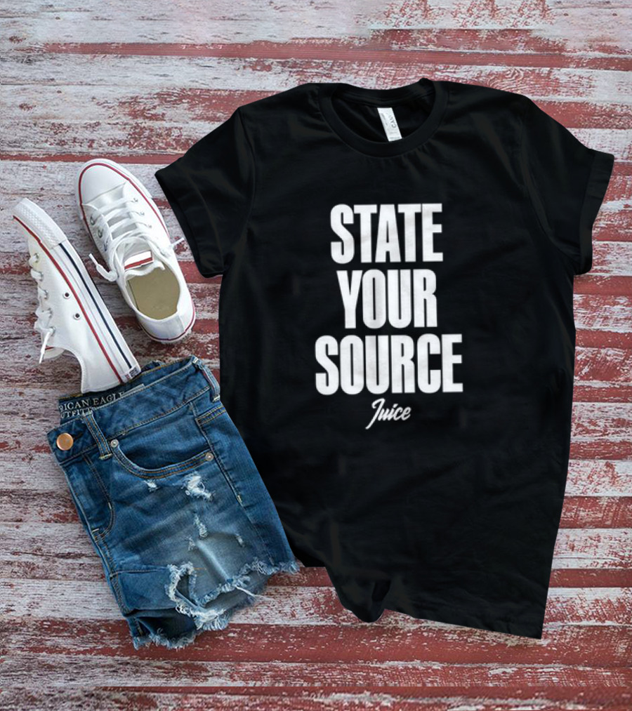 Jaylen Brown State Your Source Juice T-Shirt
