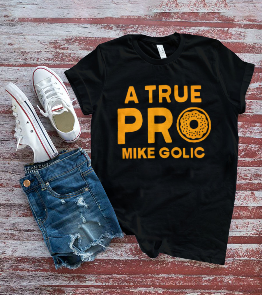 A True Pro Mike Golic Donut T-Shirt