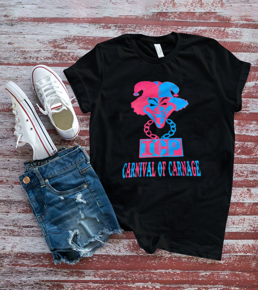 ICP Carnival Of Carnage Jester With Chain T-Shirt