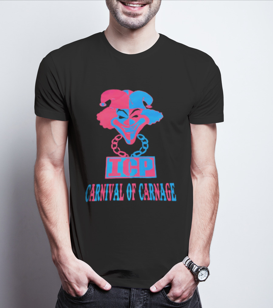 ICP Carnival Of Carnage Jester With Chain T-Shirt